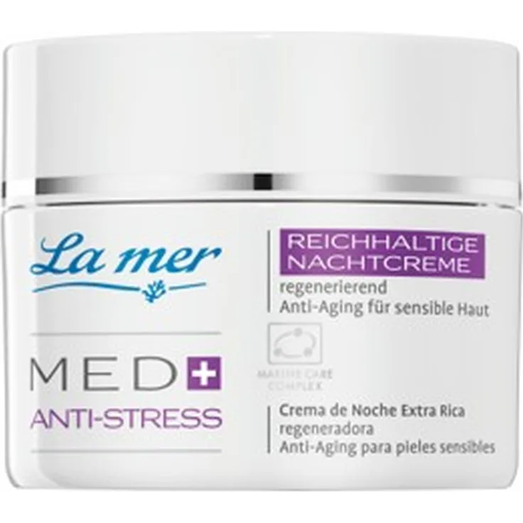 La Mer Med Anti-Stress Balance Nachtcreme Ohne Parfum 50 ml Nachtpflege für Damen und Herren
