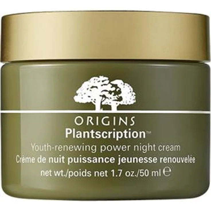 Origins Gesichtspflege Anti-Aging Pflege Planscription Youth-Renewing Power Night Cream 50 ml Nachtpflege für Damen und Herren