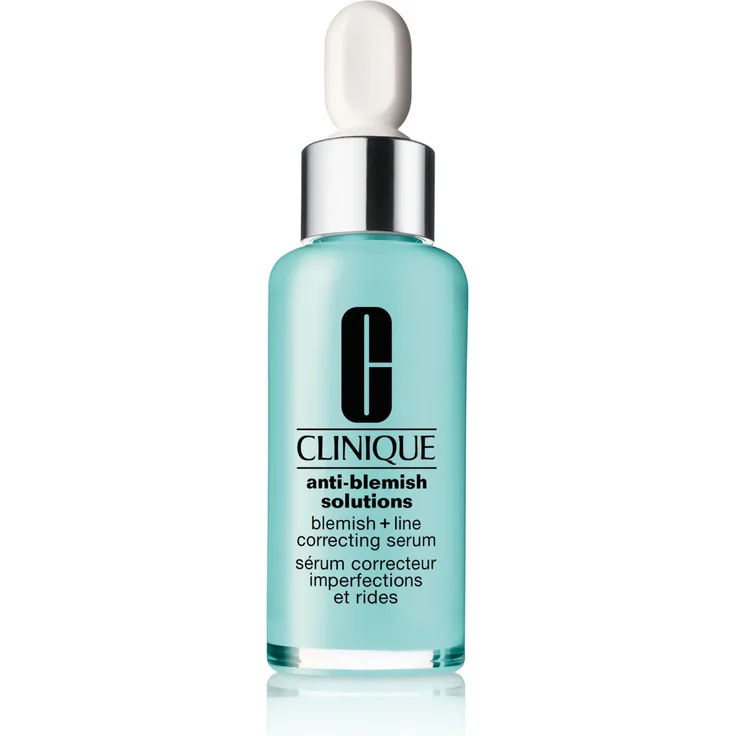 Clinique Anti-Blemish Solutions - Blemish + Line Correcting Serum, 30 ml, mit Anti-Aging Wirkung für eine straffe Haut