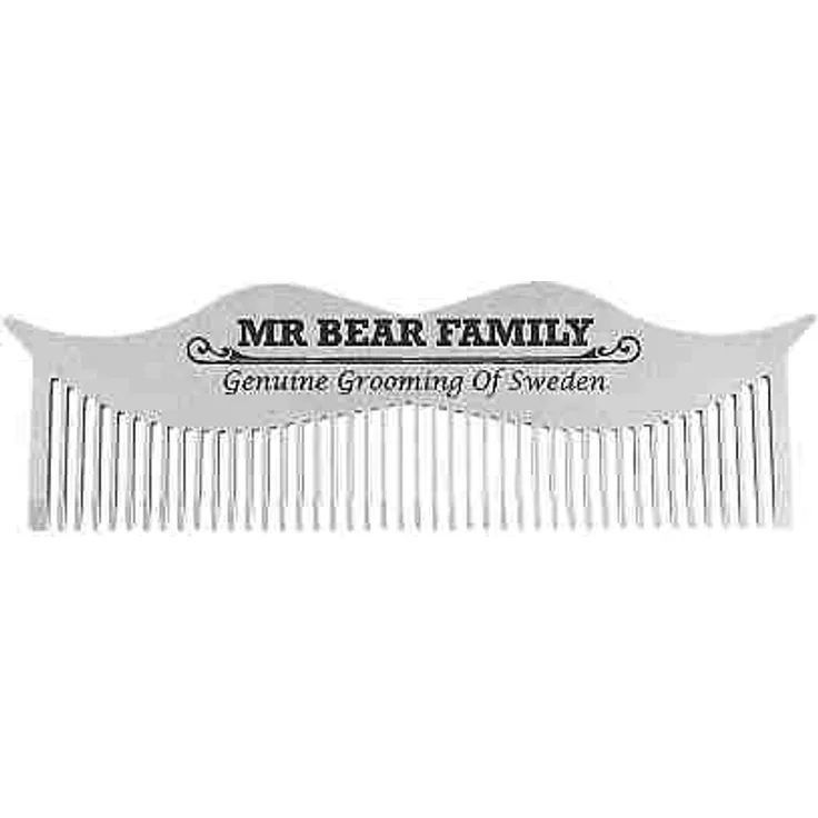 Mr Bear Family Kamm Moustache Comb, für Herren empfohlen