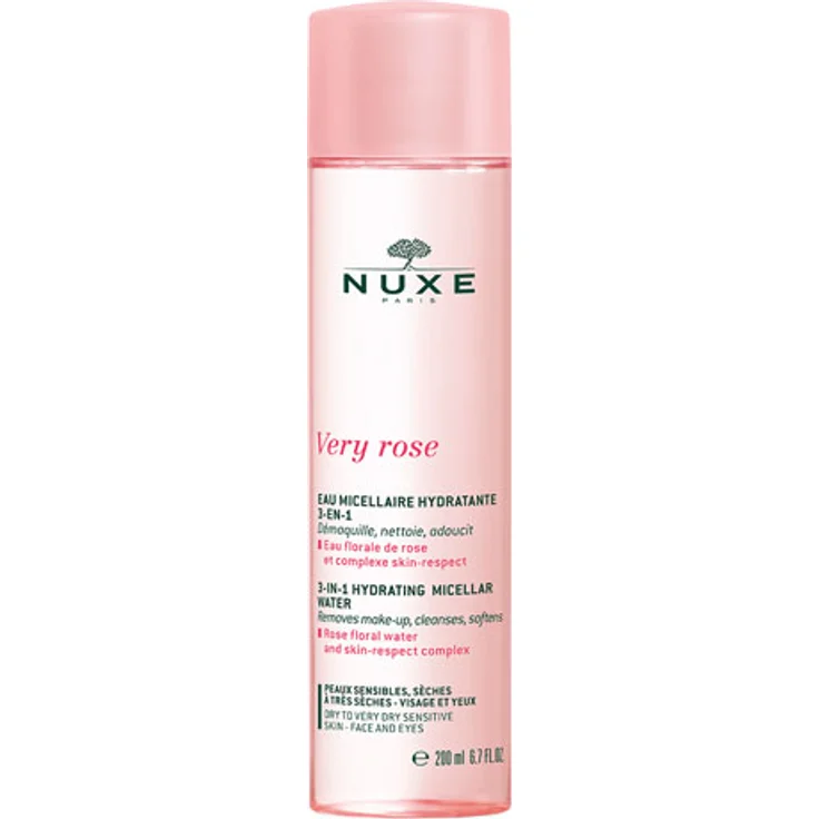 Nuxe Very Rose 3-In-1 Hydrating Micellar Water, für Damen und Herren  – Bild 1