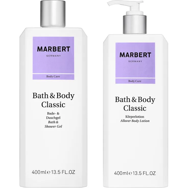 Marbert Bath & Body Classic Set Duschgel Körperlotion 