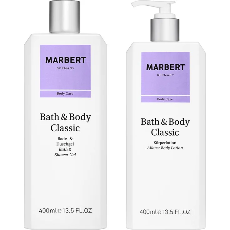 Marbert Bath & Body Classic Set Duschgel Körperlotion 