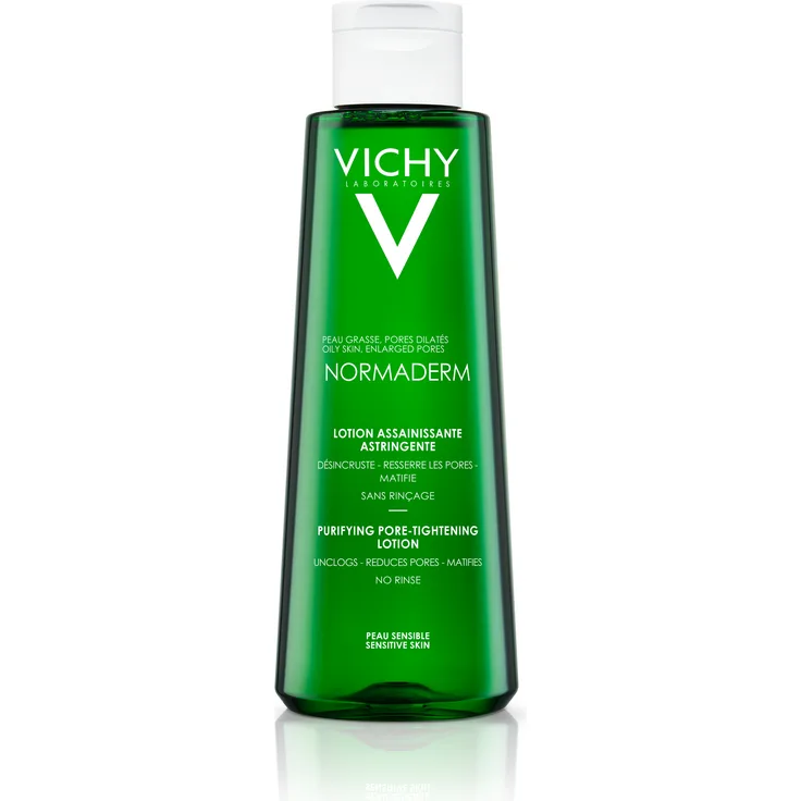 Vichy Lotion Normaderm reinigende adstringierende Lotion 200 ml, für Damen und Herren empfohlen