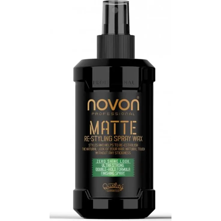 Novon Professional Matte Re-Styling Spray Wax 200 ml