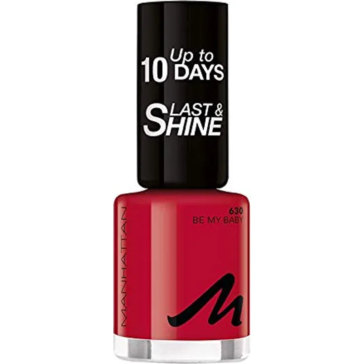 Manhattan Cosmetics Last und Shine Nagellack, Nr.630 Be My Baby, 10 ml
