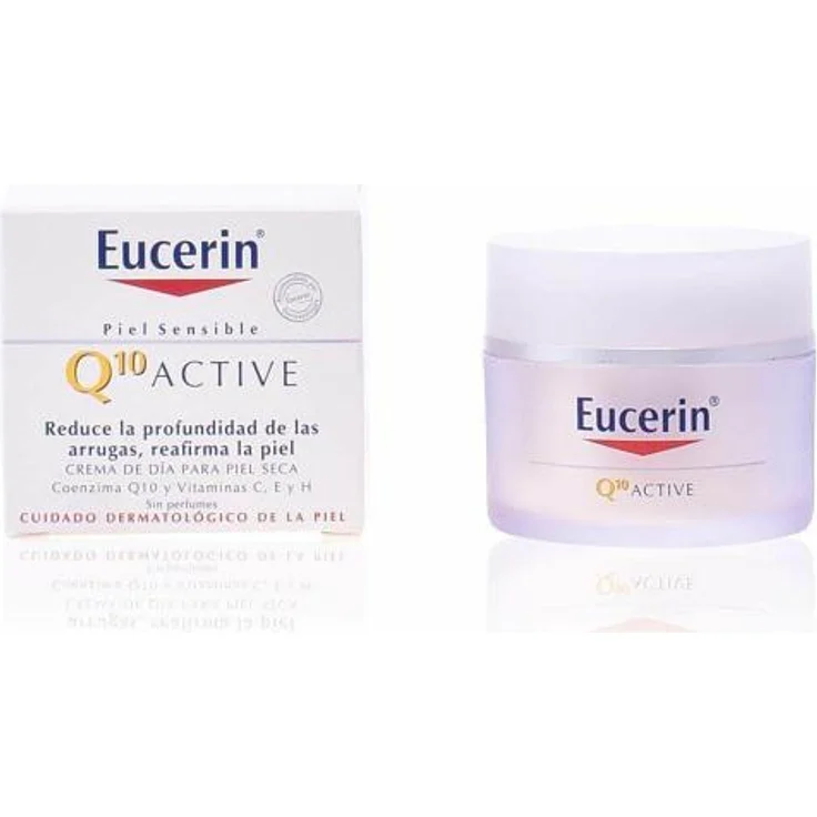 Eucerin q10 active crema ps 50 ml Gesichtscreme mit Anti-Aging Wirkung für reife Haut – Bild 1