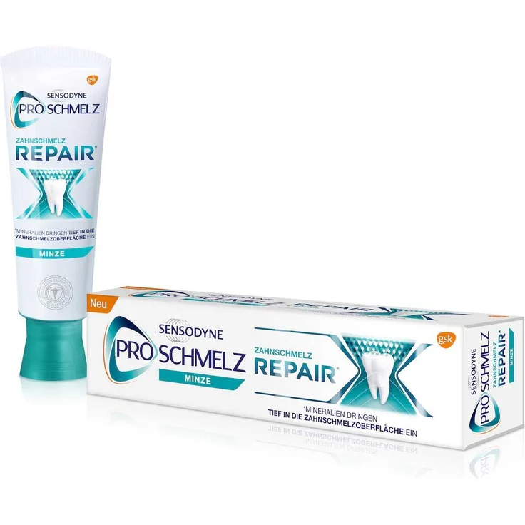 Sensodyne ProSchmelz Repair mit Fluorid 75 ml, remineralisierend, für saubere Zähne & frischen Atem – Bild 1