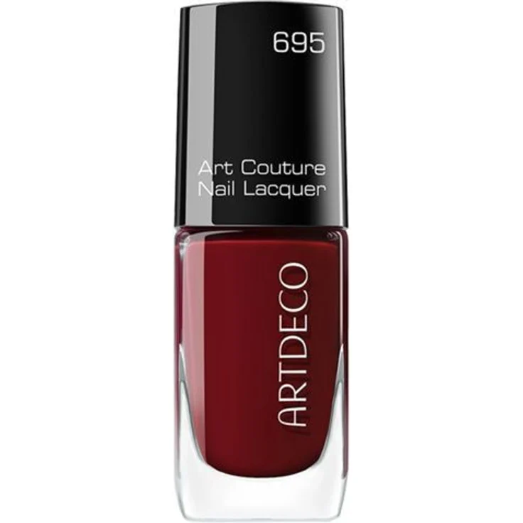 Artdeco Art Couture Nail Lacquer 695 blackberry 10 ml, Farbton: Schwarz – Bild 1