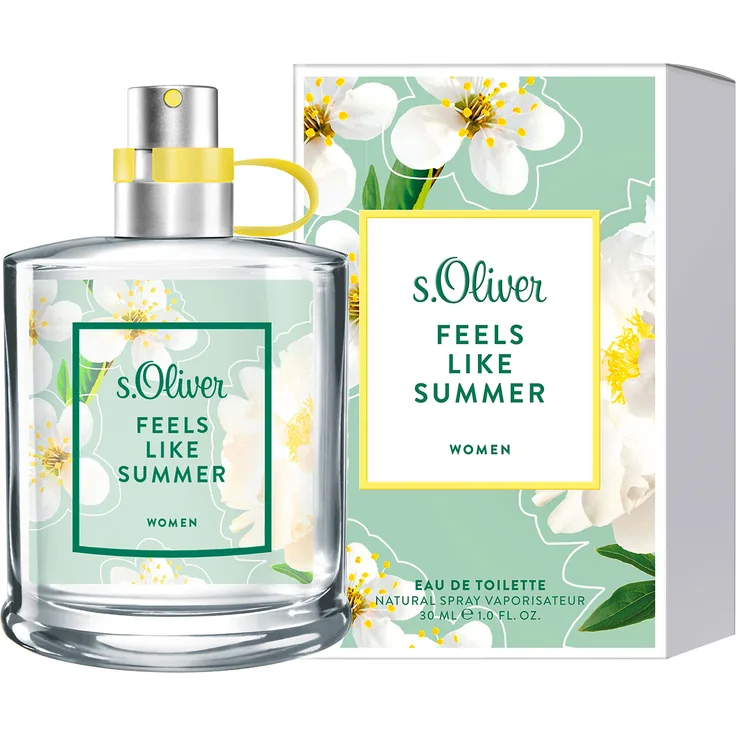 s.Oliver Women Feels Like Summer 2021 Eau de Toilette (EdT) Damenduft 30 ml Duftfamilie: aquatisch, blumig