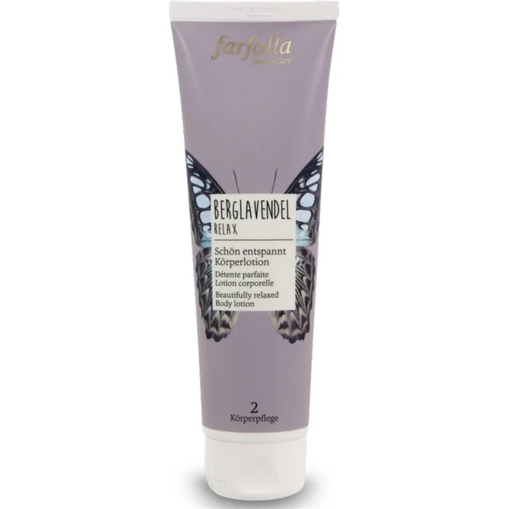 Farfalla Berglavendel schön entspannt Körperlotion 150 ml 