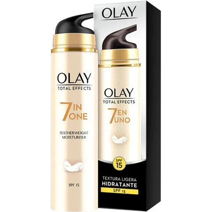 Olay Anti-Aging Feuchtigkeitscreme Total Effects Olay SPF 15 50 ml Tagespflege für Damen und Herren
