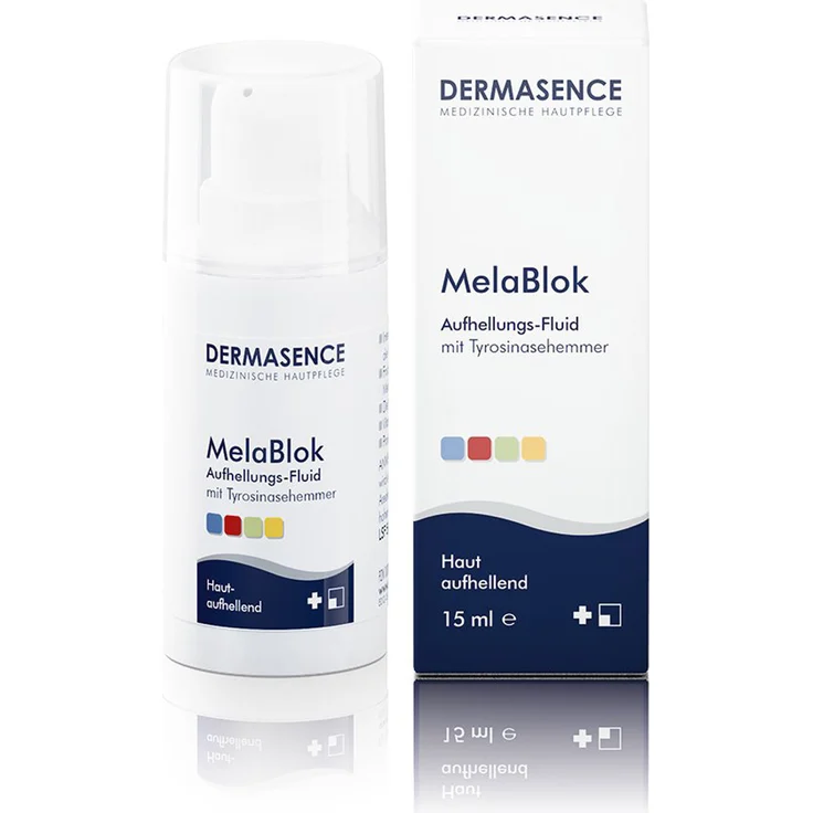 Dermasence MelaBlok Aufhellungs-Fluid Gesichtsfluid 15 ml mit pflegender Wirkung – Bild 1