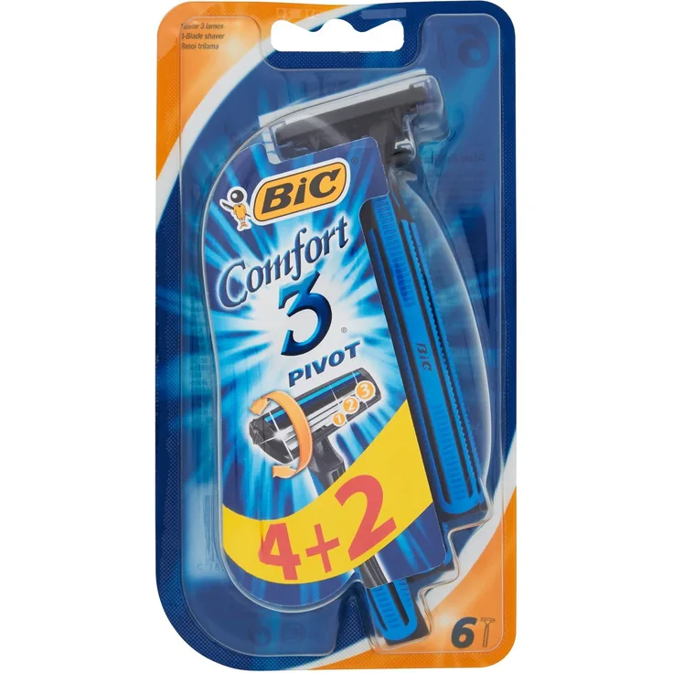 BIC Comfort 3 Pivot Rasierer 3 lames-lot Einweg-6