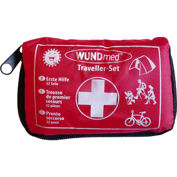 Wundmed Erste Hilfe Set 32-teilig in praktische Etui mit Gürtelschlaufe – Bild 3