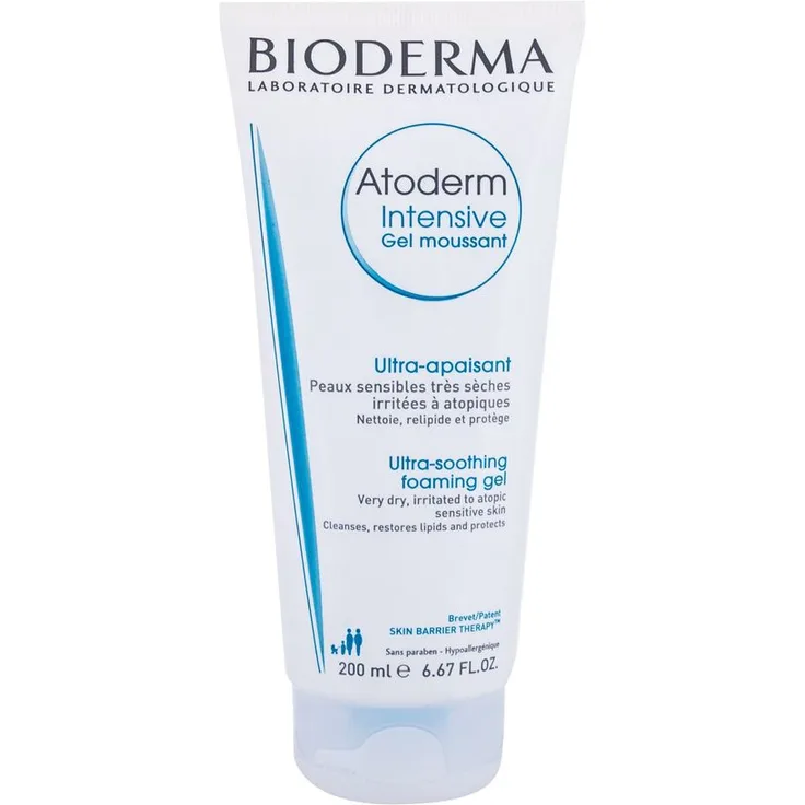 Bioderma Atoderm Intensive Gel Moussant Gesichtsreinigungsgel 200 ml mit reinigender Wirkung