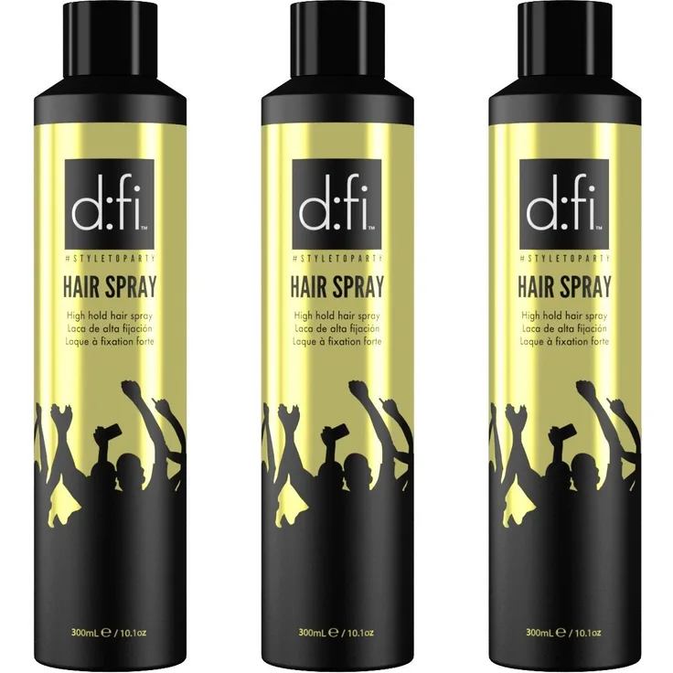d:fi Hair Spray 3 x 300 ml