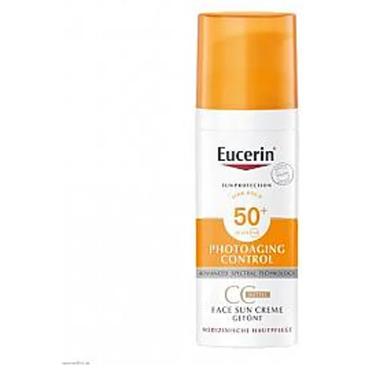Eucerin Sonnenschutz Eucerin Sonnenschutz Photoaging Control Face Sun CC Creme LSF 50 Sonnencreme 50 ml