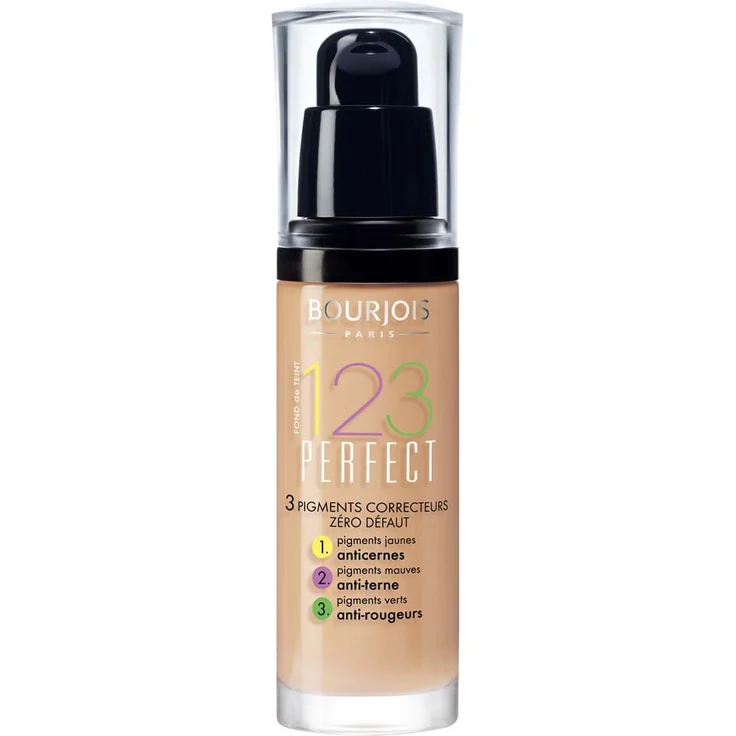 Bourjois Teint Make-up Fond De Teint 123 Perfect Beige Clair 30 ml – Bild 1