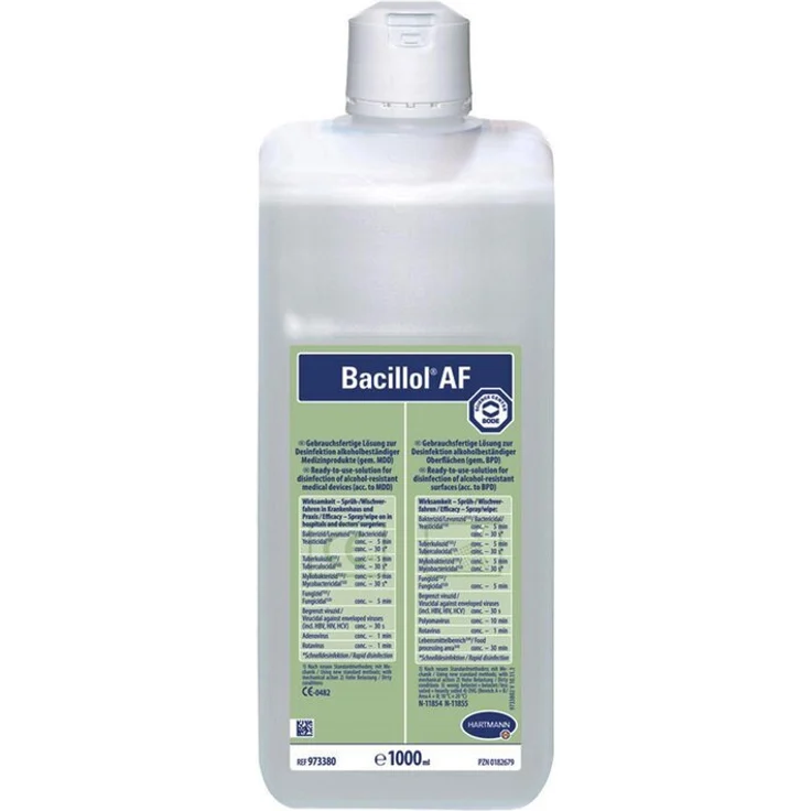 Paul Hartmann Bode Bacillol AF Flächendesinfektionsmittel 1 Liter - Preisvergleich – Bild 1