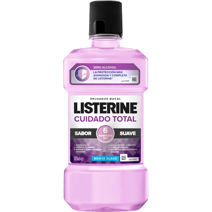 Listerine Total Care Mundwasser, 250 ml, für ein strahlend sauberes Lächeln