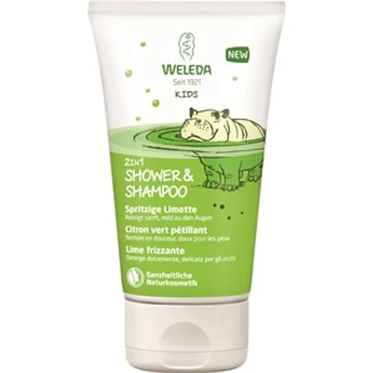Weleda Kids Shower & Shampoo Spritzige Limette 150 ml