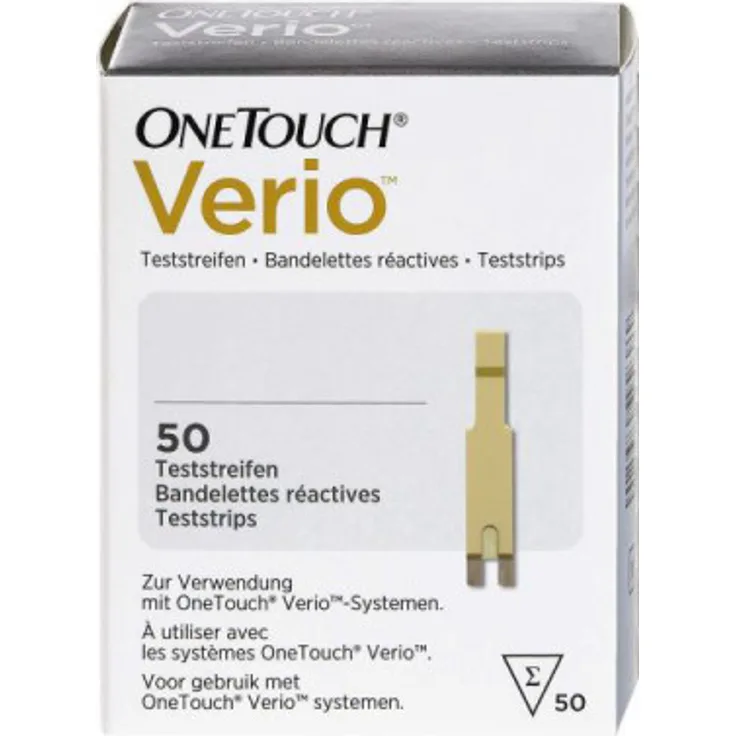 OneTouch Verio Blutzuckerteststreifen 50 Stück