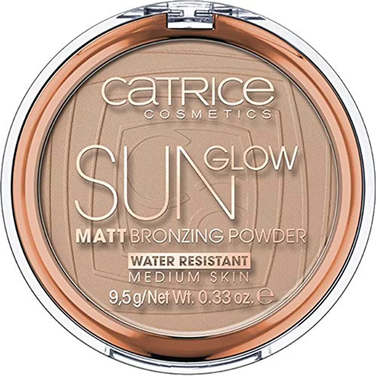 Catrice Sun Glow Matt Bronzing Powder Water Resistant Medium Skin Puder 030 Medium Bronze 9,5 g