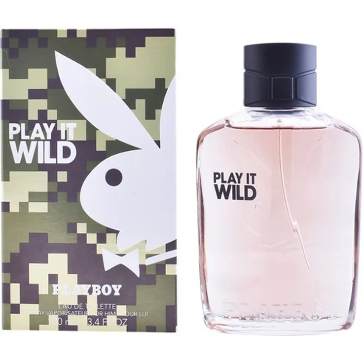 Playboy Play It Wild Men Eau de Toilette (EdT) Herrenduft 100 ml