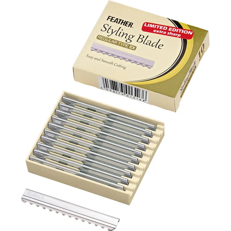 Feather Styling Blade Extra Sharp 10 Stück