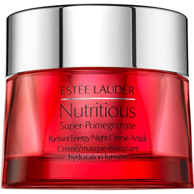 Estée Lauder Nutritious Super-Pomegranate Radiant Energy Night Creme Maske 50 ml, cremige Textur