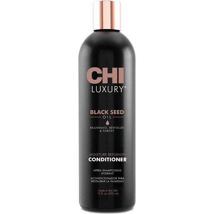 Chi Luxury Black Seed Moisture Replenish Conditioner für trockenes geschädigtes Haar 739 ml