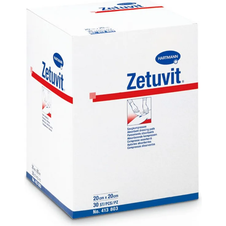 Paul Hartmann AG Zetuvit 10 x 10 cm Saugkompresse steril 25 Stück