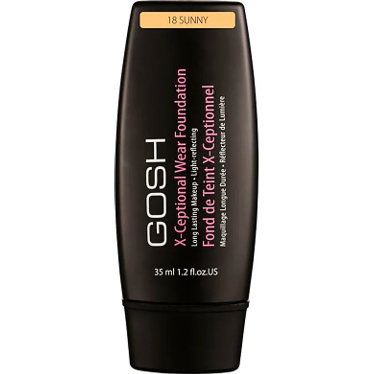 Gosh X-Ceptional Wear Foundation Long Lasting Makeup #18-sunny 35 ml