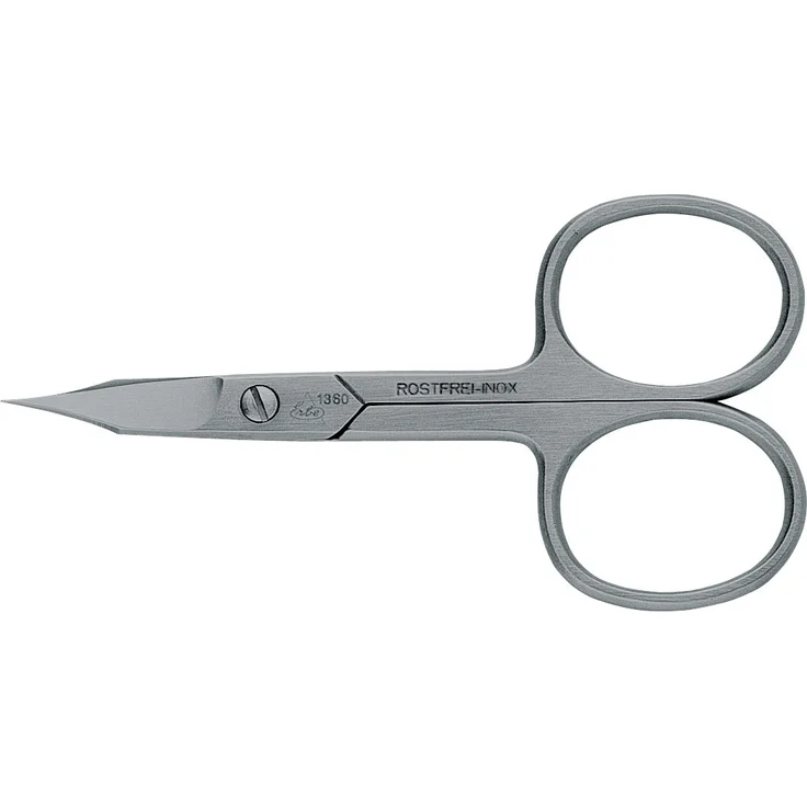 Erbe Kombi-Nagelschere Turmspitze 9 cm, zum präzisen Schneiden von Finger- und Fußnägeln, gebogene Schneiden, aus gehärtetem Stahl