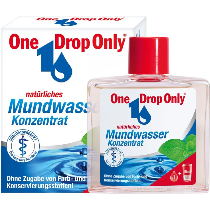 One Drop Only Natürliches Mundwasser Konzentrat 1 x 25 ml Mundspülung