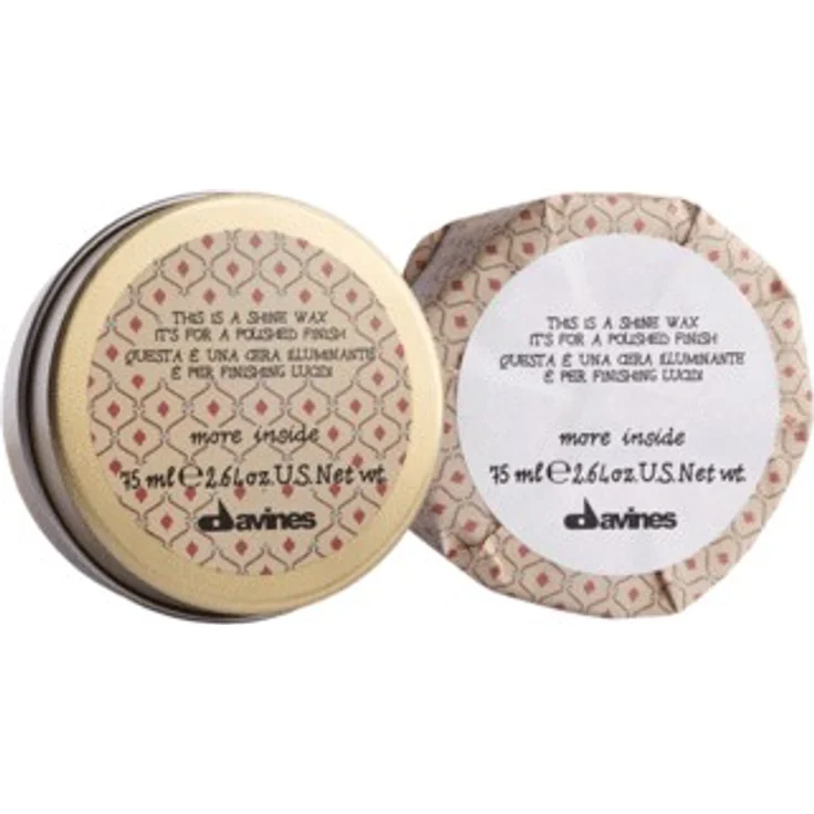 Davines More Inside Straight & Shine This Is A Shine Wax Hold 2 75 ml, Glanz – Bild 1