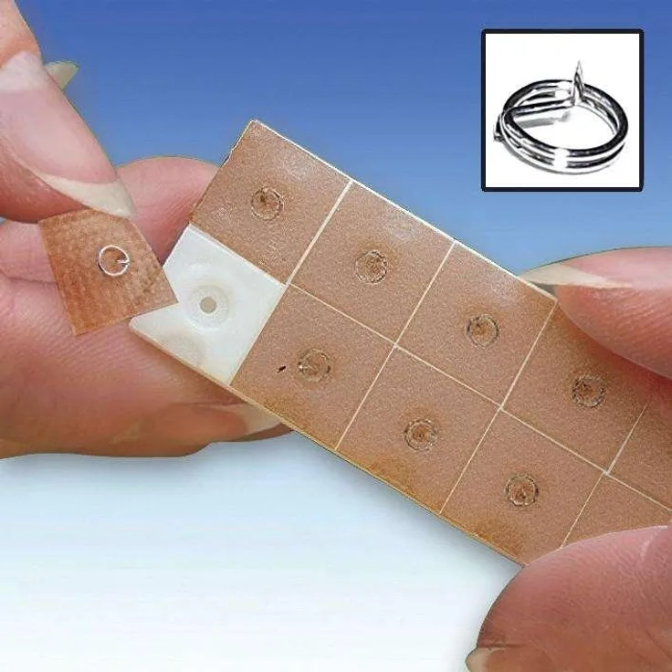 Megro Ohr Dauernadeln 0,25 x 1,5 mm 100 Stück
