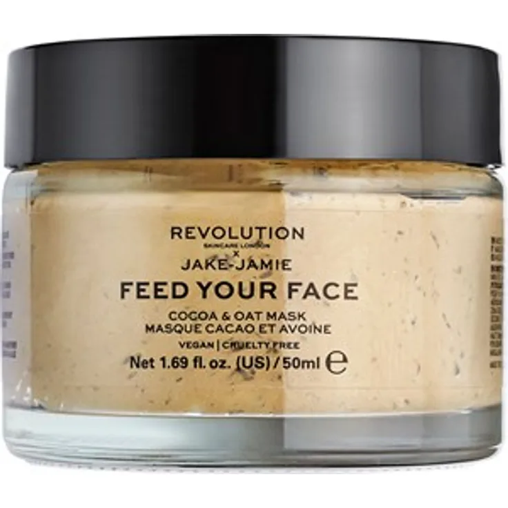 Revolution Skincare Gesichtspflege Masken Jake-Jamie Feed Your Face Cocoa & Oat Mask 50 ml