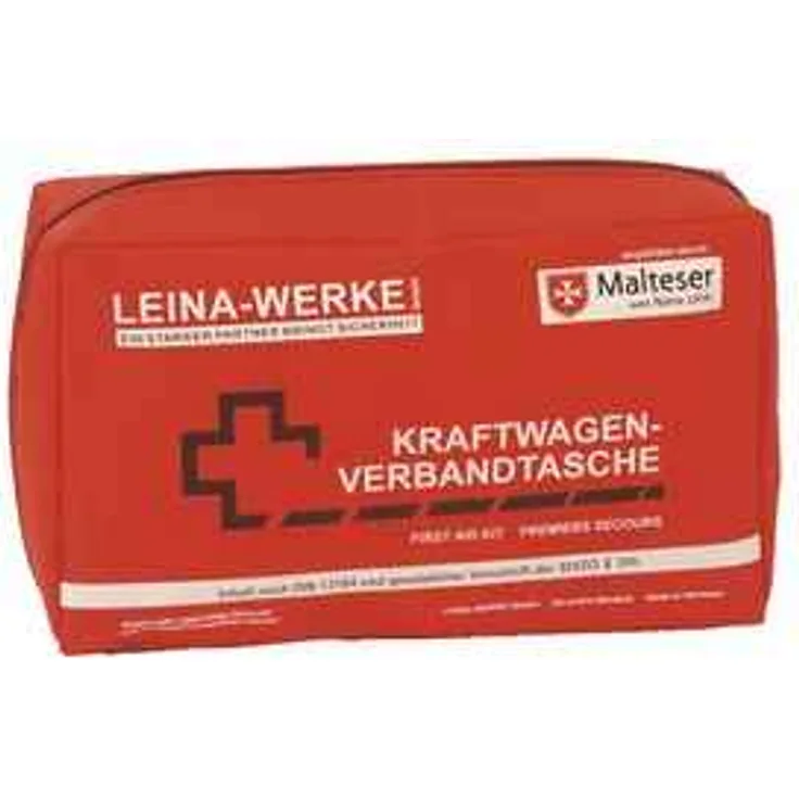 Leina KFZ-Verbandtasche Compact, Inhalt DIN 13164, rot - Preisvergleich