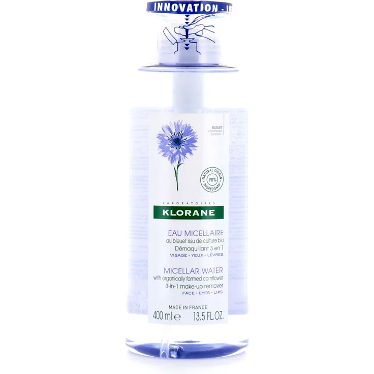 Klorane Bleuet Eau Micellaire 400 ml, für Damen und Herren empfohlen