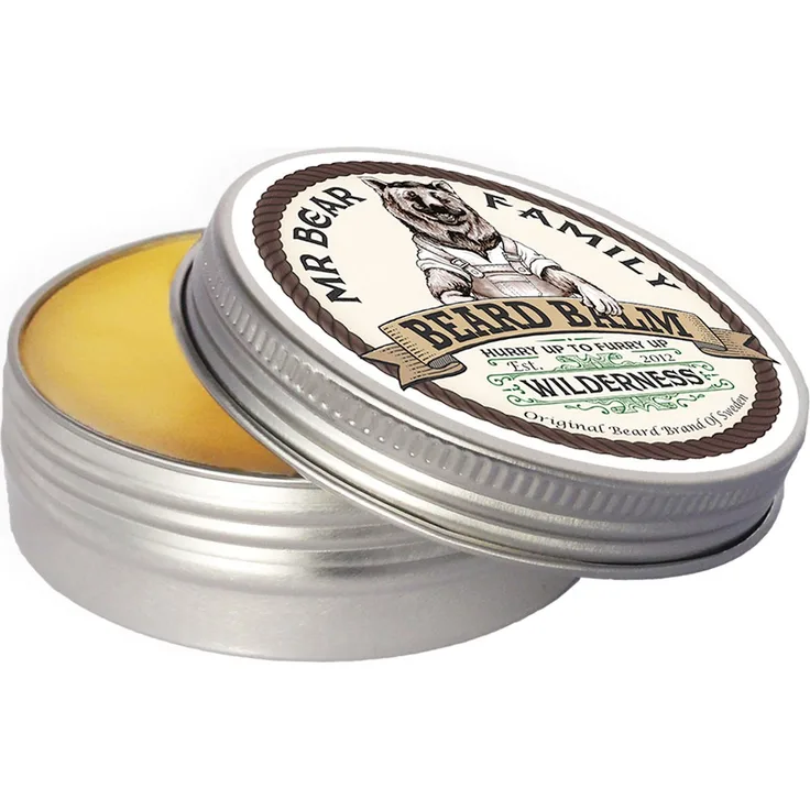 Mr. Bear Family Beard Balm Wilderness 60 ml, für Herren empfohlen