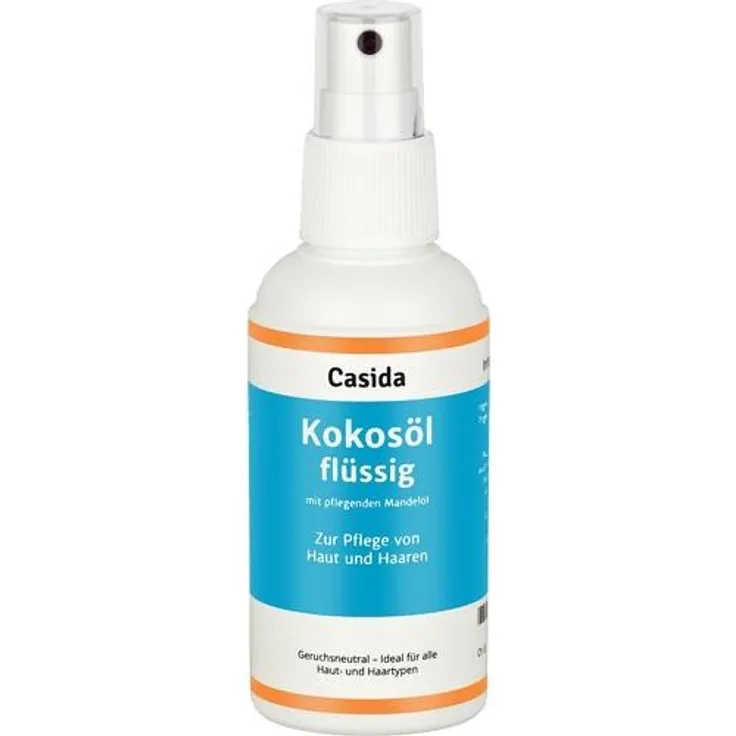Casida Kokosöl Flüssig Haut Und Haare 100 ml 