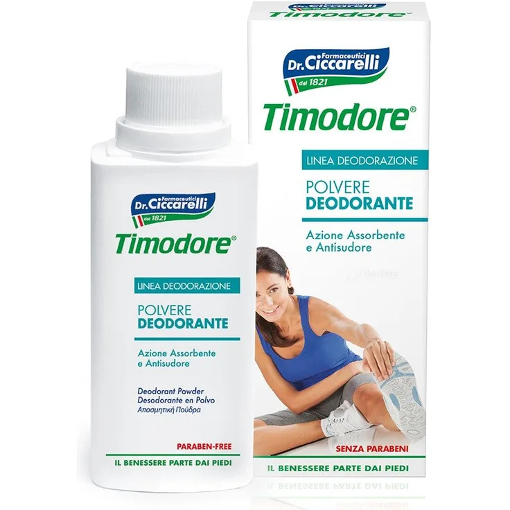 Dr.Ciccarelli Dottor Ciccarelli Timodore deodorant für Füsse in Puder form 75 g