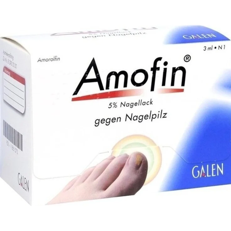 AMOFIN 5% Nagellack 3 ml – Bild 1