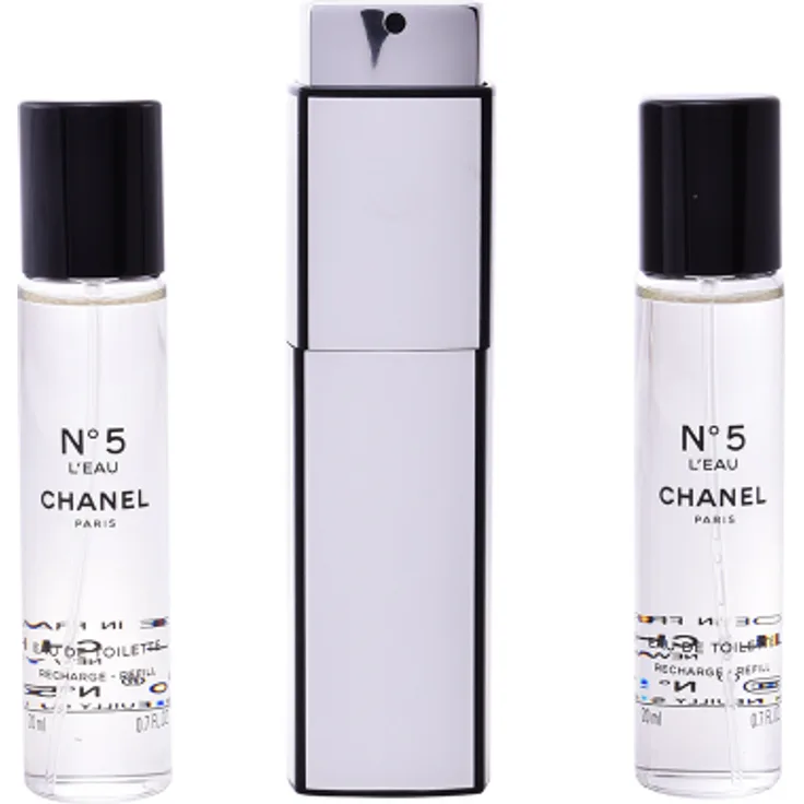 Chanel No. 5 L'Eau Set Eau de Toilette (EdT) Twist&Spray 3 x 20 ml