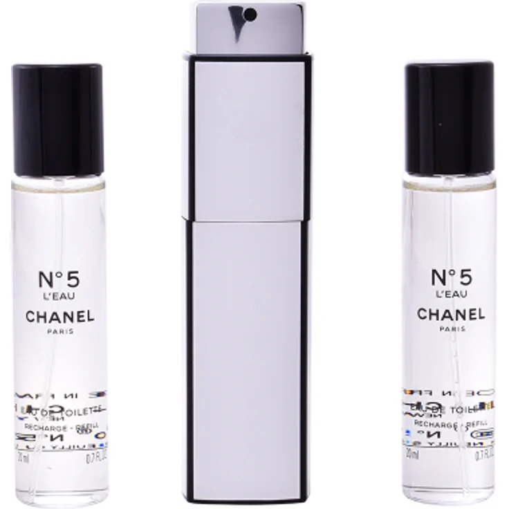 Chanel No. 5 L'Eau Set Eau de Toilette (EdT) Twist&Spray 3 x 20 ml
