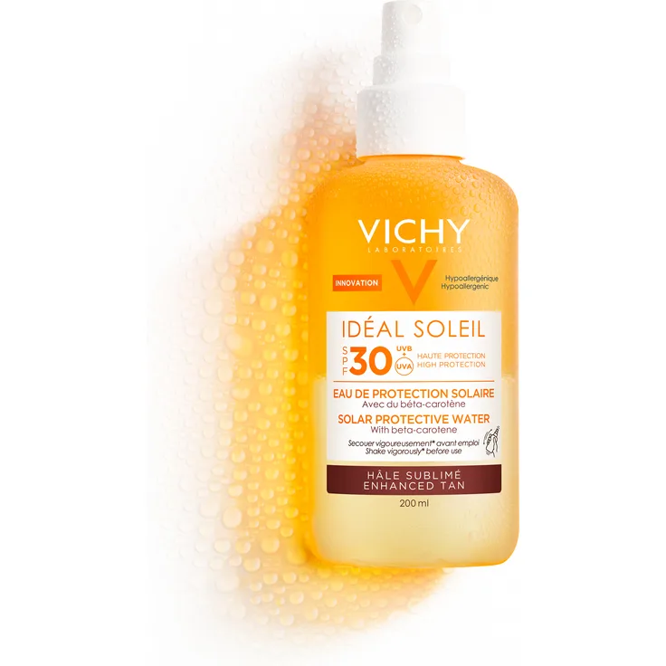 Vichy Idéal Soleil Eau de Protection Solaire Enhanced Tan Spray SPF30 200 ml