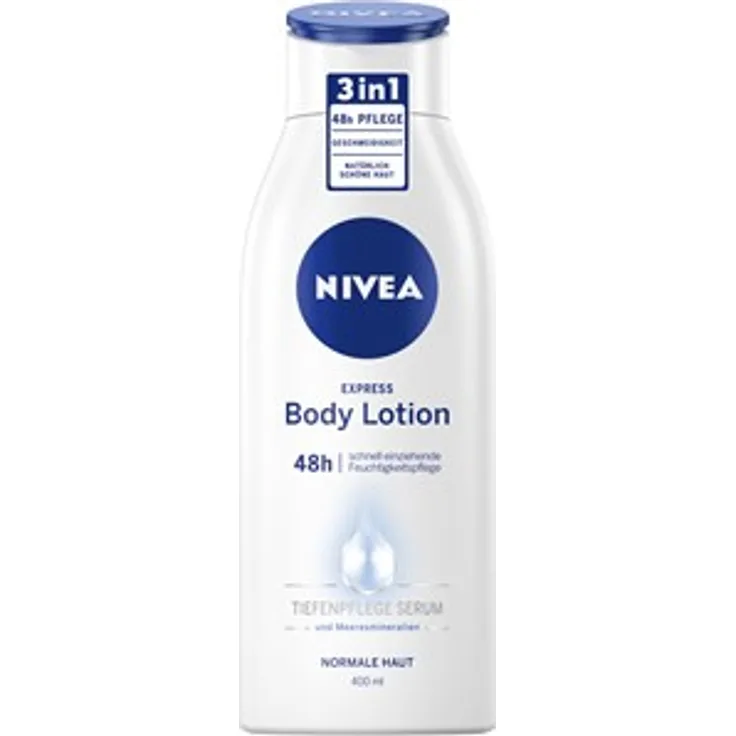 Nivea Bodylotion und Milk Express Feuchtigkeits Bodylotion 250 ml 