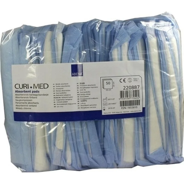 Saugkompressen unsteril 10x20 cm 400 g/m 50 St.
